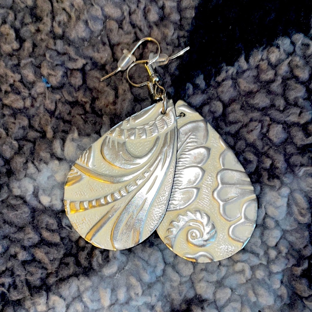 Tear drop earrings